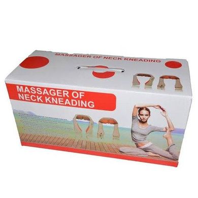 Роликовый массажер для шеи, плеч и спины Massager of Neck Kneading