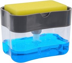 Дозатор для миючого засобу з губкою soap Pump Sponge Caddy