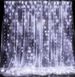 Гирлянда штора водопад роса капли дождя 3х2 360 диодов W-3 белая светодиодная Xmas LED 3мx2м