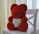 Ведмедик з троянд 40 см Тедді Червоний, Ведмідь з троянд