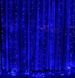 Гірлянда Штора водоспад синя 2x2 м роса 160 led B-9 на мідному дроті світлодіодна Xmas LED