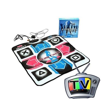 Танцювальний килимок для телевізора та ПК DANCE MAT PC+TV ТБ та ПК (RCA + USB), Білий