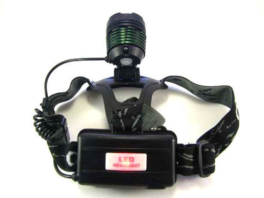 Налобний ліхтарик Bailong Police BL-2188B-T6, Чорний