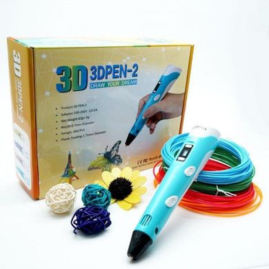 3D Ручка з дисплеєм для малювання Myriwell RP-100B 2-го покоління, 3D Pen з РК-дисплеєм, Різні кольори