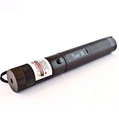 Лазерна указка Laser Pointer TYLaser-303 з фокусуванням + захист від дітей, Червоний