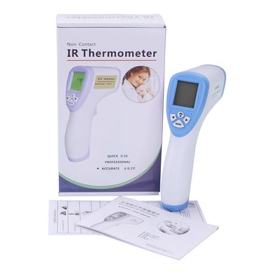 Бесконтактный инфракрасный градусник Non contact DT-8809C, Бесконтактный термометр , Белый