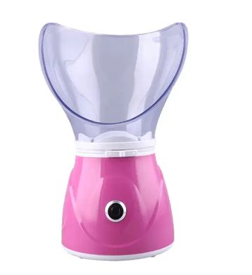 Паровая сауна для лица 2 в 1 Professional Facial Steamer BY-1078 Распариватель с ионизатором, Розовый