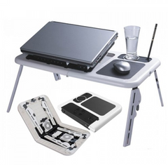 Подставка Столик для Ноутбука LD 09 E-TABLE, Белый