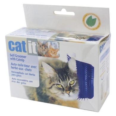 Щетка-чесалка для кошек Catit Self Groomer, Щетка для вычесывания кошек, игрушка для кошек, в ассортименте