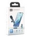 Петличный беспроводной микрофон К8 для смартфона PowerMe Wireless Mic iOS с Type-C, Микрофон петличка на одежду с шумоподавлением, Черный