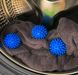 Кульки для прання білизни Dryer Balls у пральній машині, м'ячики для пом'якшення білизни у пральній машинці, Синій