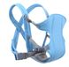 Слінг-рюкзак для зручного перенесення дитини, Сумка кенгуру Baby Carriers синій, блакитний, червоний, рожевий з підкладкою на сидіння зовнішніми швами та регульованим положенням дитини, підтримка для голівки малюка, комфортні плечові ремені