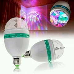 Диско лампа для вечірок LED Mini Party Light, диско лампа, що обертається, Міні LED світильник для вечірок, Дискотечний світлодіодний світильник, Білий