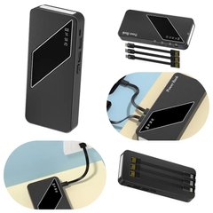 Повербанк Power Bank Viaking N9 50000mAh Black,портативное зарядное устройство с индикатором, фонариком, 2xUSB, MicroUSB, Type-C, Lightning, Черный