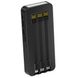 Повербанк Power Bank Viaking N9 50000mAh Black, портативний зарядний пристрій з індикатором, ліхтариком, 2xUSB, MicroUSB, Type-C, Lightning, Чорний