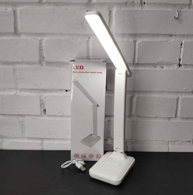 Аккумуляторная настольная лампа X-BAIL BL-201 Table Lamp, складная светодиодная LED лампа USB, Белый