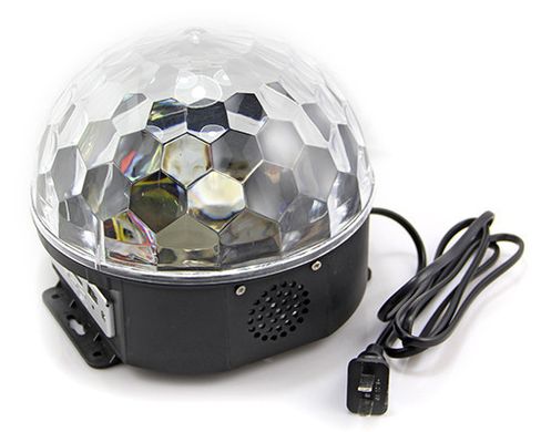 Световой диско шар c MP3 плеером LED MagicBall Light Music, шар для дискотек