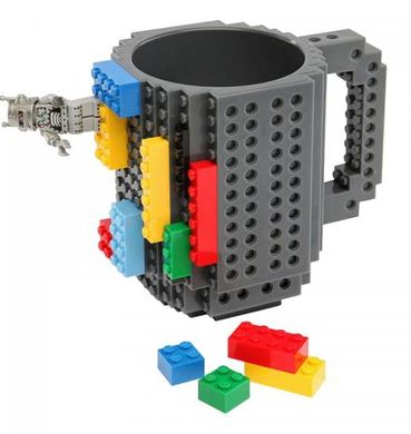 Кухоль в стилі лего 350ml Чашка-конструктор Lego