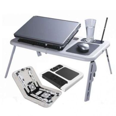 Портативный столик для ноутбука с охлаждением E-Table