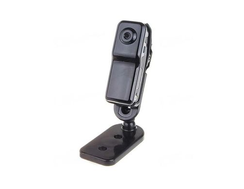 Камера нагрудная портативная аккумуляторная туристическая Digital MD80 Миниатюрная велосипедная Мини видеокамера 2 режима со съемной клипсой-держателем веб камера Звуковая, световая активация записи, компактный видеорегистратор