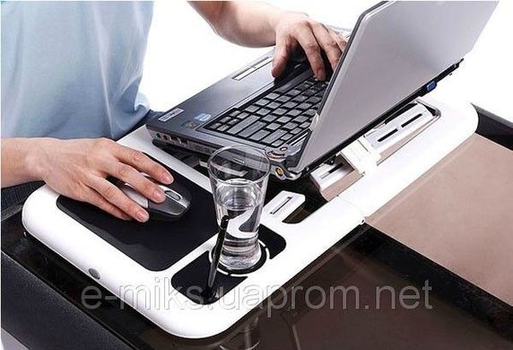 Портативний стіл для ноутбука з охолодженням E-Table