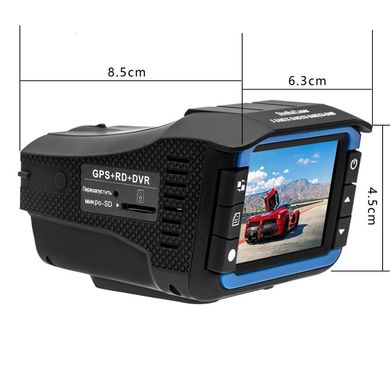 Автомобильный видеорегистратор DVR X7 360° 2 В 1 FULLHD 1080P