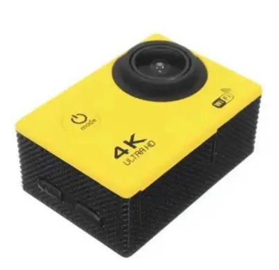 Спортивна універсальна відео екшн-камера Waterproof Action Camera WiFi 4K Ultra HD D800 портативна компактна міцна з пультом, водним боксом і набором кріплень для зйомки в екстремальних умовах і під час руху, зйомки під водою до 30м