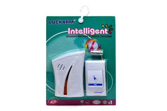 Бездротовий дверний дзвінок Luckarm Intelligent 8610, Білий