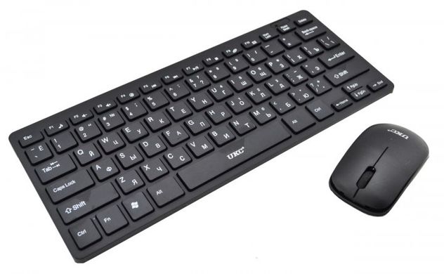 Мышка + клавиатура KEYBOARD wireless k03, Черный