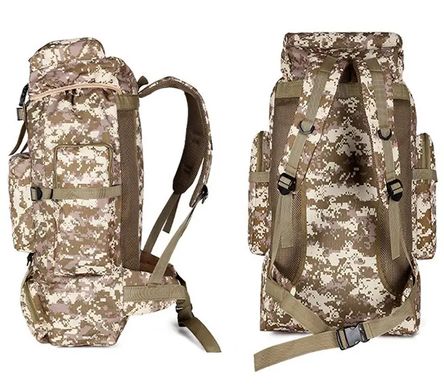 Рюкзак тактичний похідний Raged Sheep ZA3072 рюкзак армійський 70л, тактичний військовий рюкзак водостійкий