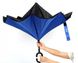 Розумний парасолька-тростина навпаки Umblerlla, Парасолька зворотного додавання зі спеціальною ручкою Hands-Free
