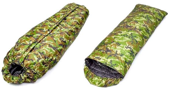 Спальный мешок одеяло для кемпинга 210*75см Sleeping Bag YB-3139 с водоотталкивающей пропиткой