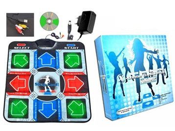 Танцевальный музыкальный коврик X-treme Dance Pad Platinum для ТВ и ПК (RCA + USB), Разные цвета