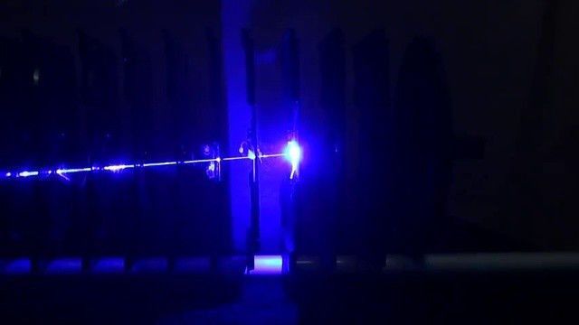 Потужна лазерна указка LASER BLUE YXB 008 вказівник лазерний,, Синій
