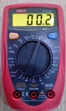 Кишеньковий цифровий мультиметр UNI-T UT33B в ергономічному корпусі