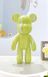 Флюидный Мишка Punk Fluid Bear Bearbrick с Красками большой, уникальный набор для творчества сделай сам DIY мишка флюид-арт,комплект с медвежонком высотой 23 см, своими руками индивидуальный медведь,детский творческий бокс