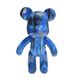 Флюїдний Ведмедик Punk Fluid Bear Bearbrick з фарбами великий, унікальний набір для творчості зроби сам DIY ведмедик флюїд-арт,комплект з ведмежати висотою 23 см, своїми руками індивідуальний ведмідь,дитячий творчий бокс