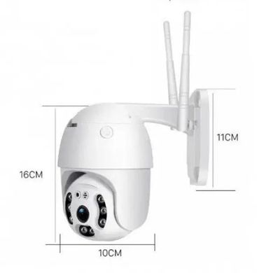 Уличная поворотная IP-камера видеонаблюдения Camera Cad N3 360/90 IP66, камера наружного наблюдения для дома Функция записи звук День/ночь