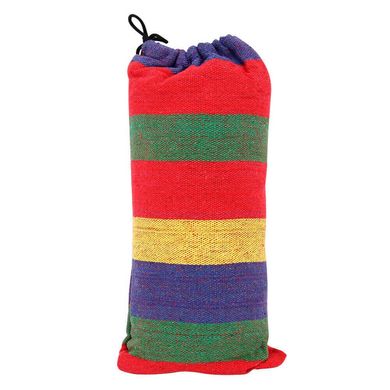 Мексиканский тканевый гамак подвесной 200х80 см разноцветный, гамак без перекладины