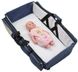 Дорожная походная сумка с детской кроваткой Baby Bed and Travel Bag 3 в 1, кровать трансформер для младенцев, переносная люлька, сумка кровать