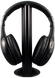Беспроводные наушники MH 2001 5в1 Hi-Fi S-XBS Wireless Headphone. Наушники без провода., Черный