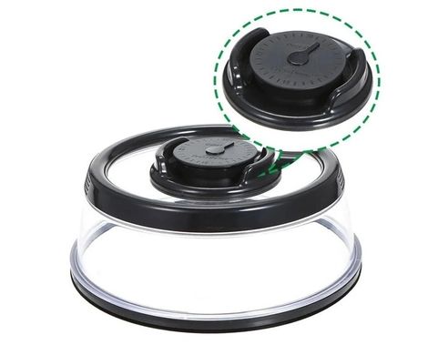 Вакуумная крышка Vacuum Food Sealer для пищевых продуктов, Черный