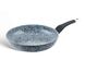 Сковорода універсальна EDENBERG EB-9154 24 см зі стійким антипригарним гранітним покриттям, рівномірне нагрівання та обсмажування, чудово смажить навіть без масла, для всіх типів плит, кругла сковорідка, сірий