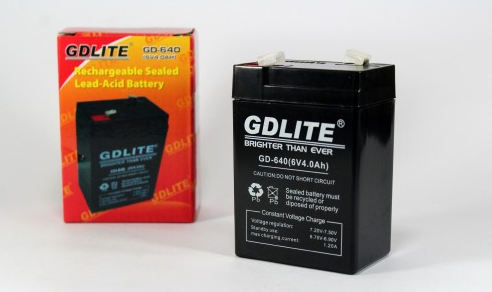 Акумулятор батарея GDLITE 6V 4.0 Ah GD-640