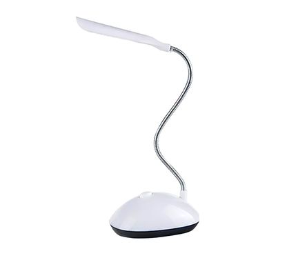 Настільна світлодіодна лампа на батарейках MINI X-7188, настільна лампа 28 см, Білий