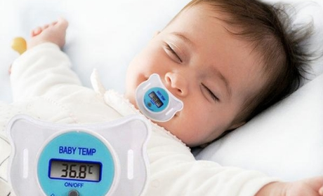 Цифровий термометр у вигляді соски SOSKA TEMERATURE, дитяча соска