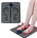 Масажний лікувальний електричний килимок для ніг та ніг EMS Foot Massager стимулюючий кровообіг, Чорний