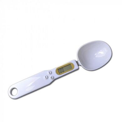 Электронная мерная ложка весы до 500г. Точность 0,1 гр Spoon Scale, Белый