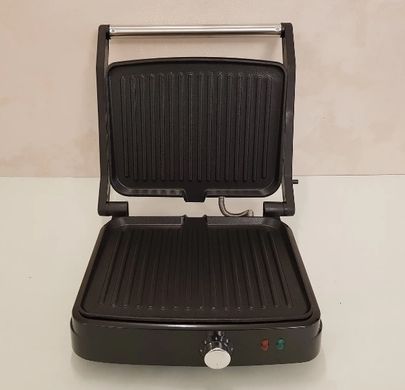 Гриль Мультимейкер OP205 "Compact Grill" (ОPERA / 3200W) притискний гриль з антипригарним покриттям компактний, легко транспортується, термоізольовані ручки, захист від перегріву, кухонний прилад для приготування стейків