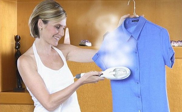 Отпариватель Steam Brush, ручной отпариватель для одежды Стим Браш, пароочиститель steam brush, паровая щетка